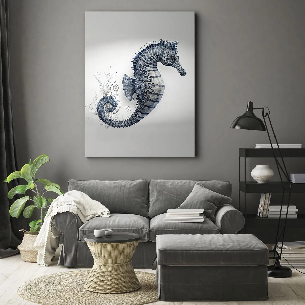 Schilderen op canvas - Een subtiele grap van de natuur - 50x70 cm