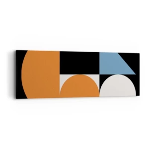 Schilderen op canvas - Dacht lay-out - 90x30 cm