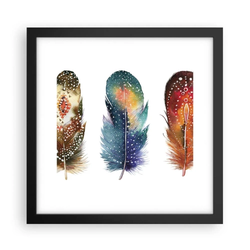 Poster in een zwarte lijst - Rituelen, ceremonies, geheimen - 30x30 cm