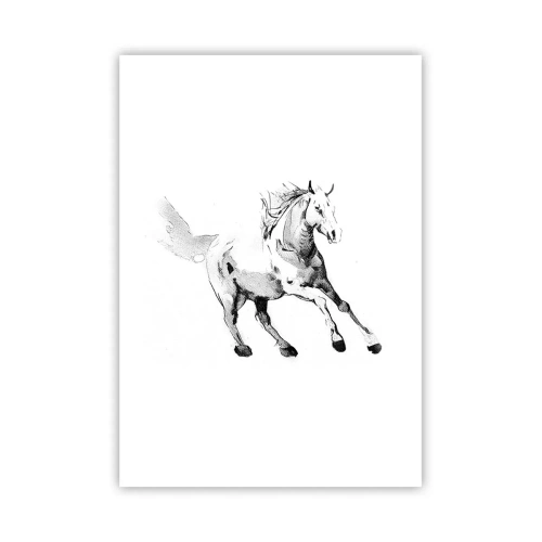 Poster - Ongetemde ziel - 70x100 cm