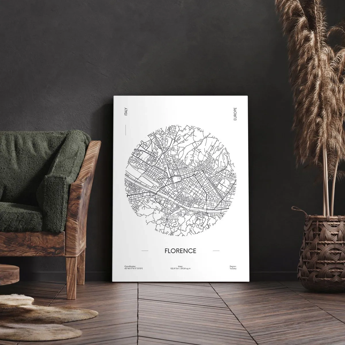 Schilderen op canvas - Anatomie van Florencia - 45x80 cm