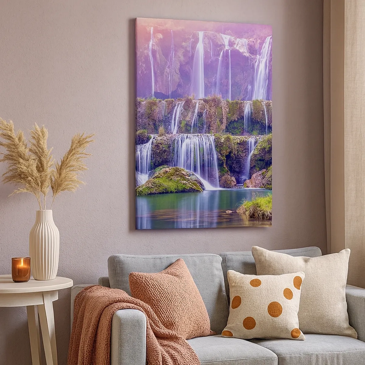 Schilderen op canvas - Trap naar de hemel - 50x70 cm