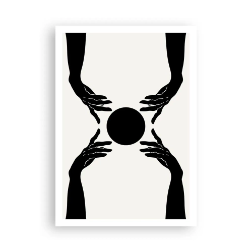 Poster - Geheim teken - 70x100 cm