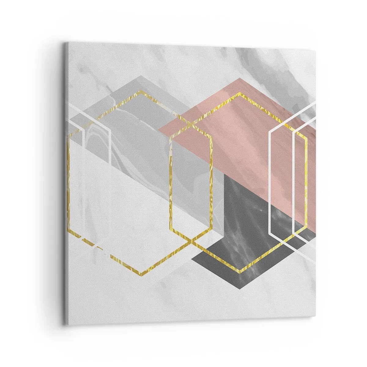 Schilderen op canvas - Keten samenstelling - 50x50 cm