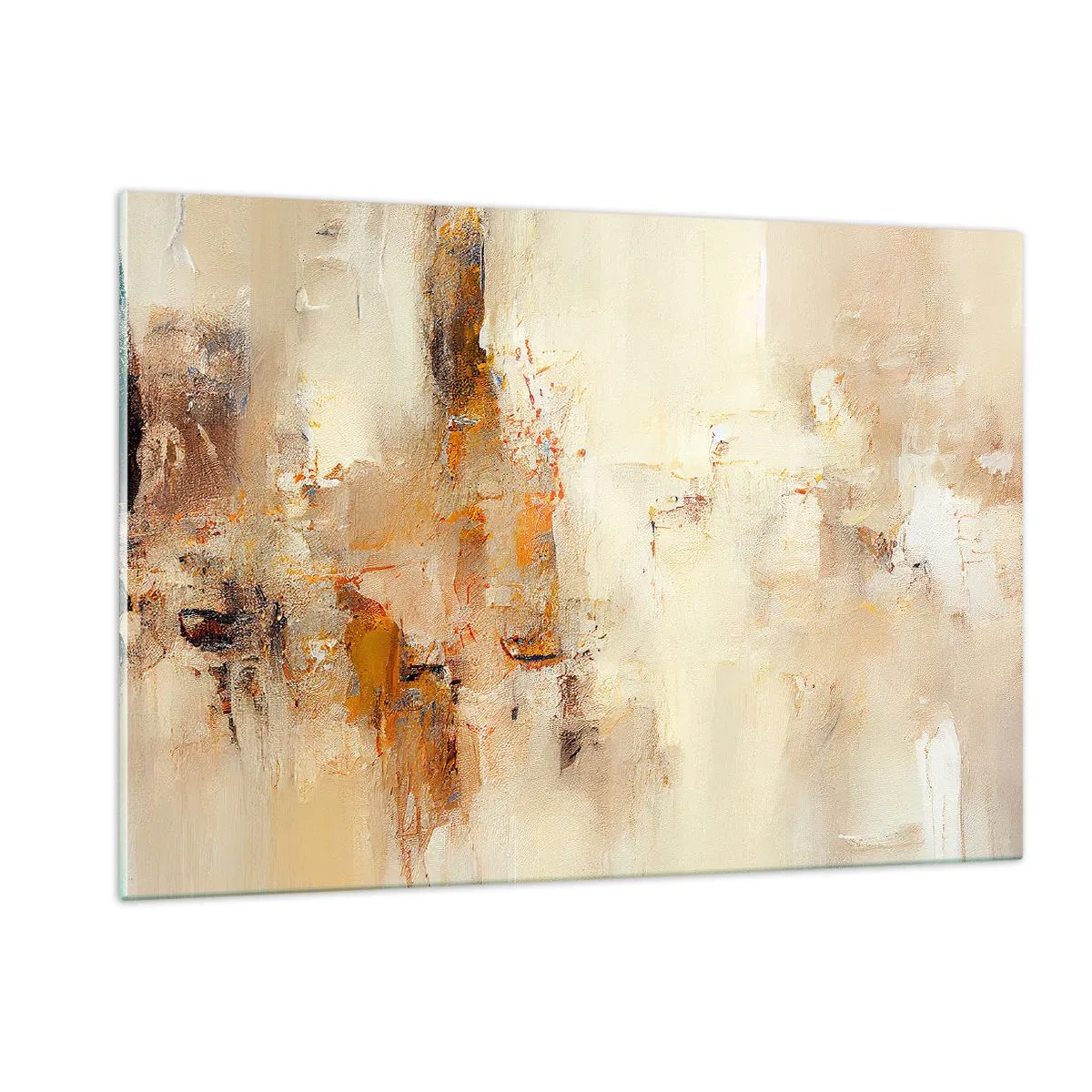 Schilderen op glas - Ziel van Amber - 120x80 cm