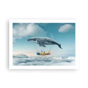 Poster - Waarom niet? - 70x50 cm