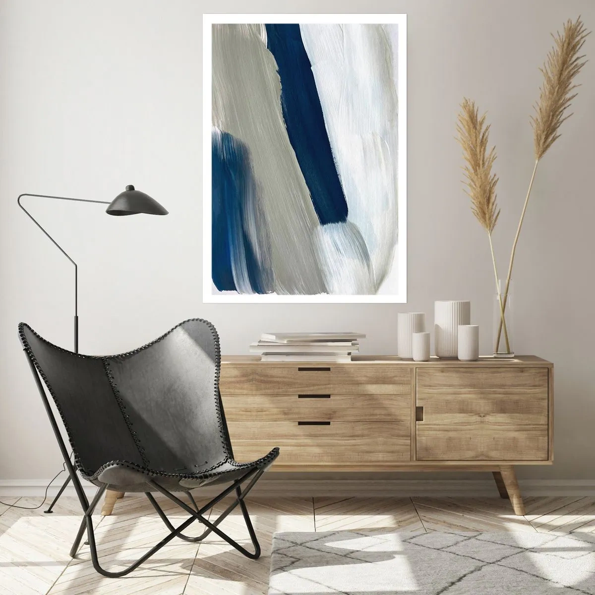 Poster - Ontmoeting met witheid - 50x70 cm