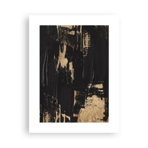 Poster - Spoor van aanraking - 30x40 cm