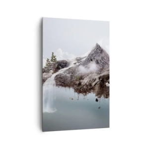 Schilderen op canvas - Gezien met het oog van een surrealist - 80x120 cm