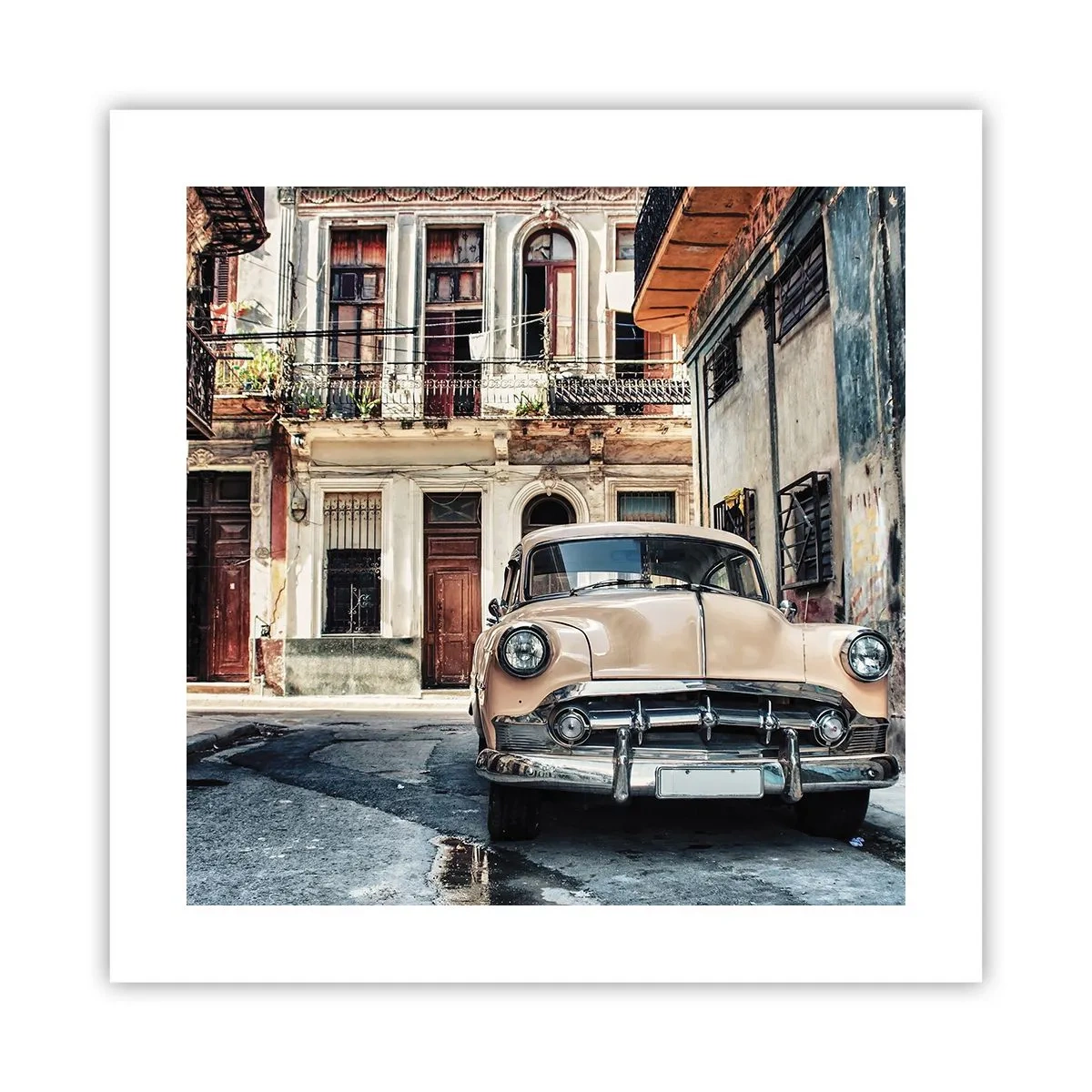 Poster - De siësta in Havana - 40x40 cm