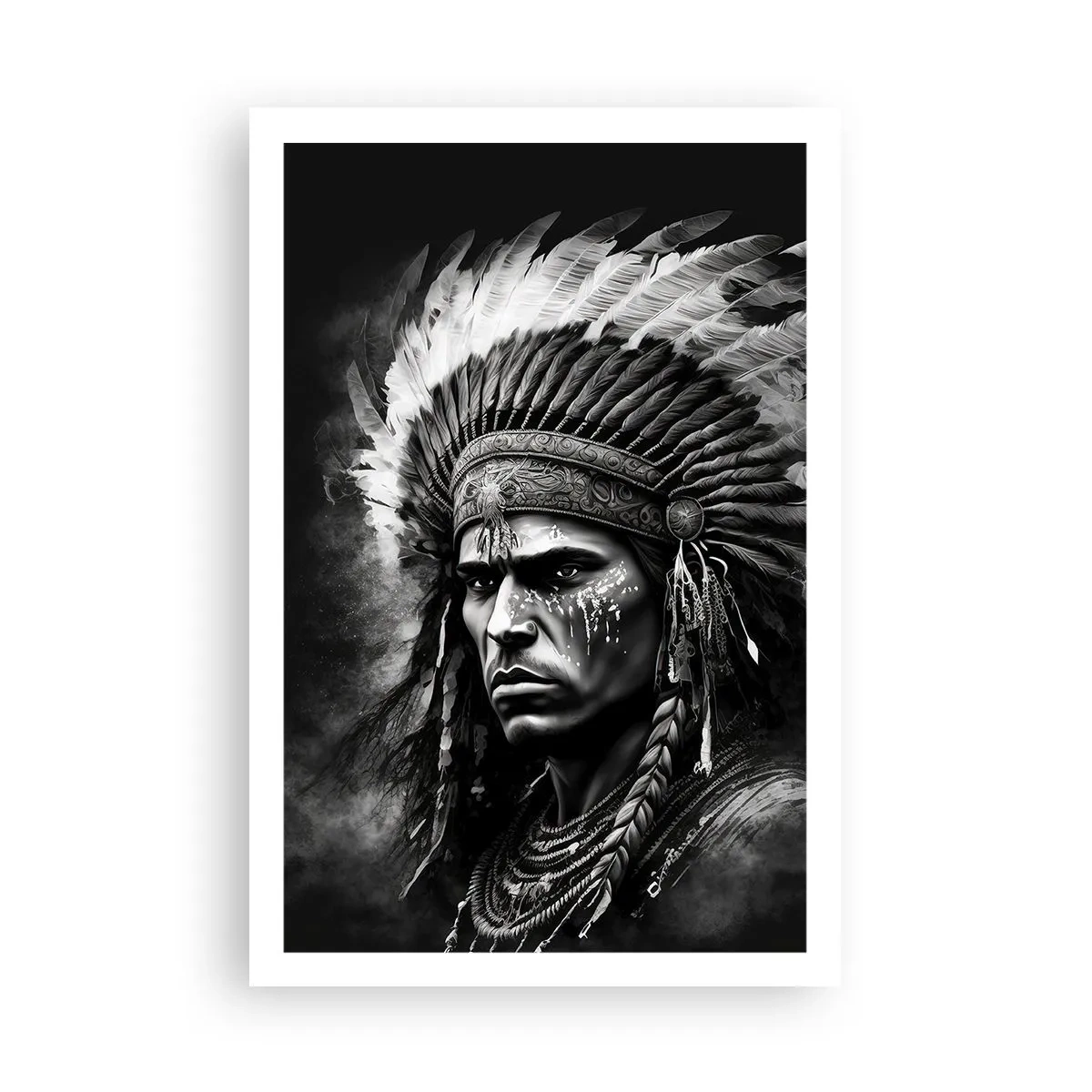 Poster - Een leider en strijder - 61x91 cm