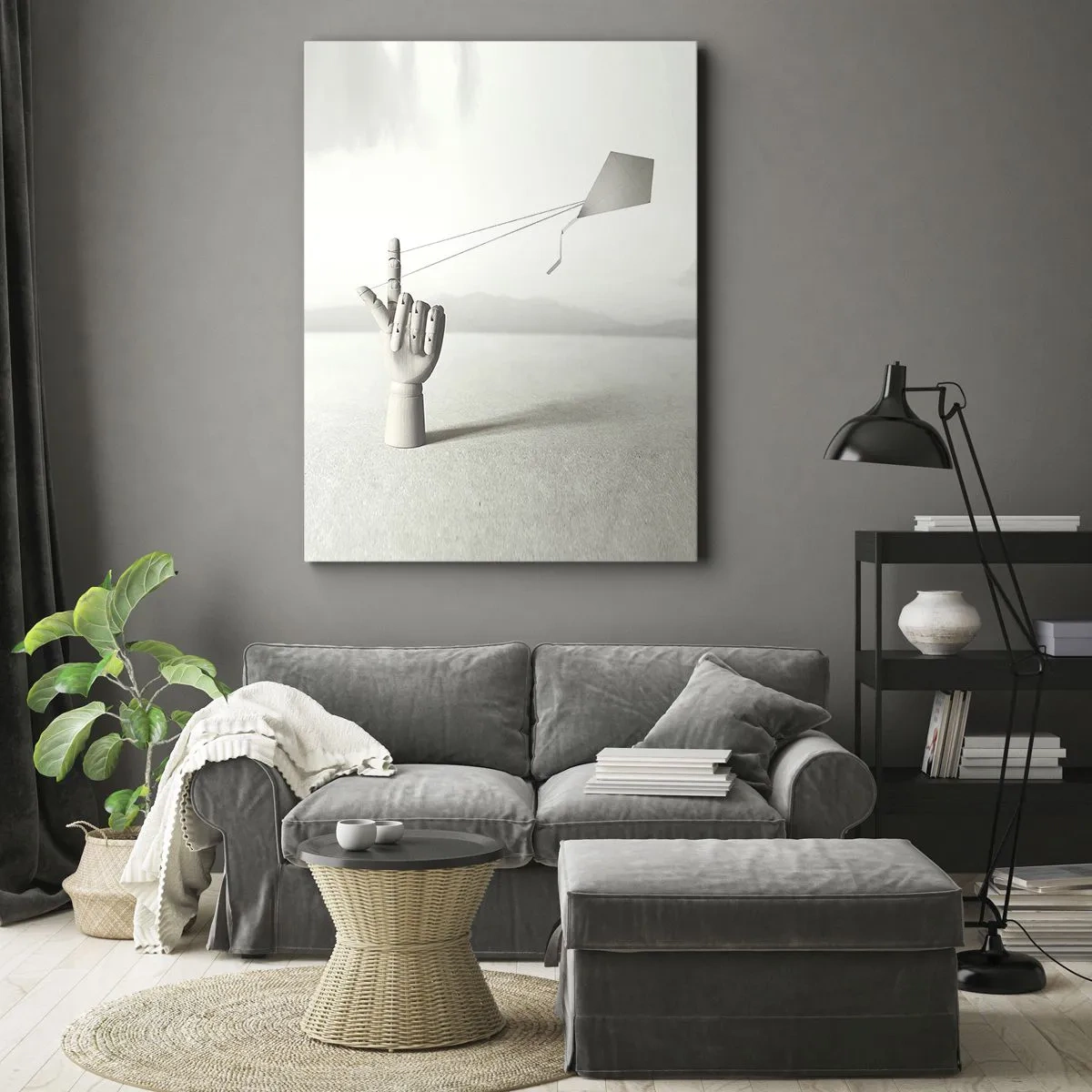 Schilderen op canvas - Krachttest - 55x100 cm