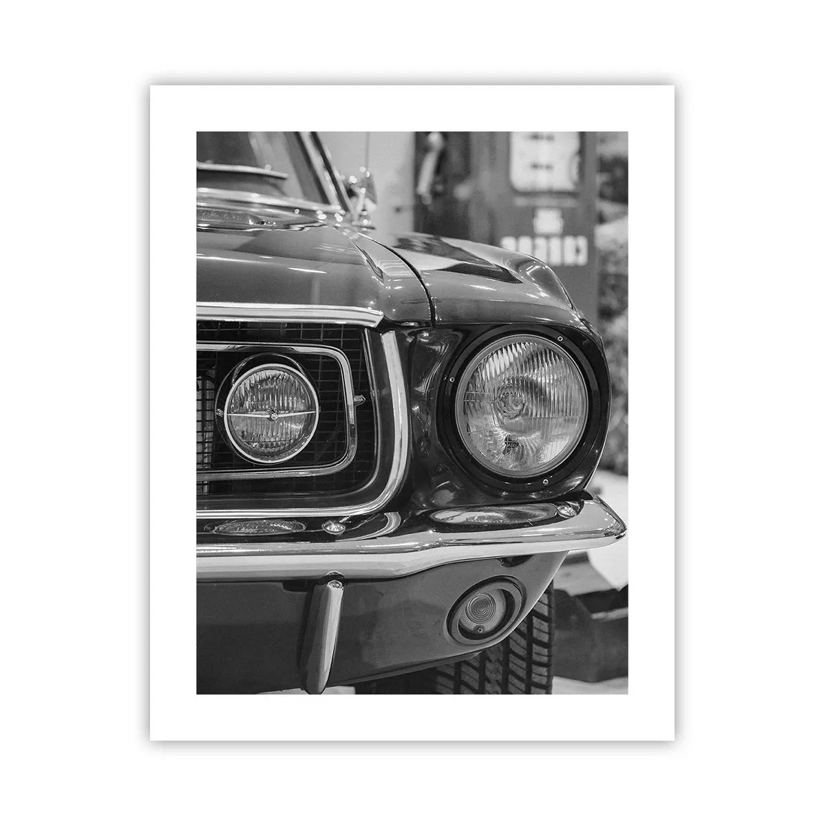 Poster - Hard rijden - 40x50 cm