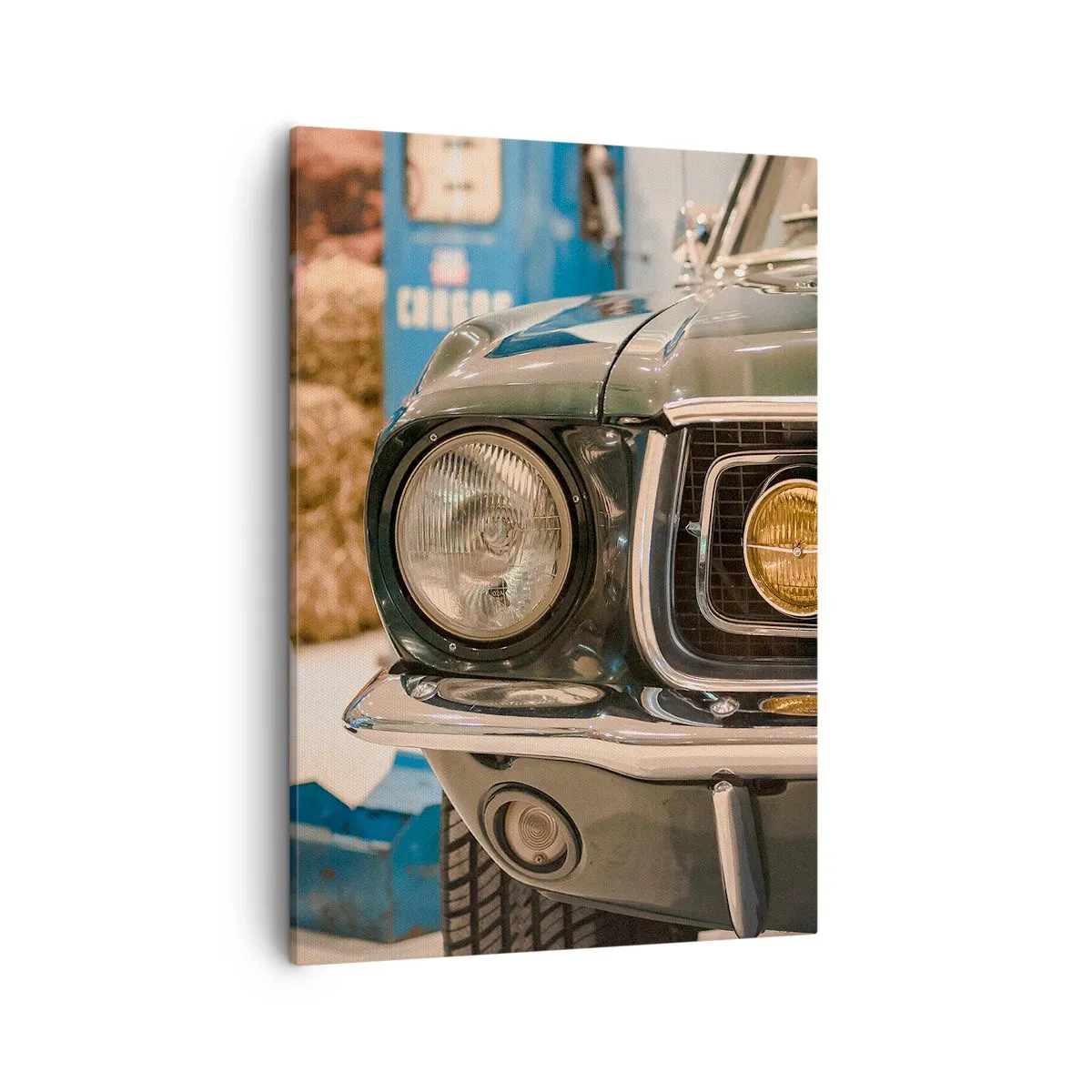 Schilderen op canvas - Ontmoeting met een legende - 50x70 cm