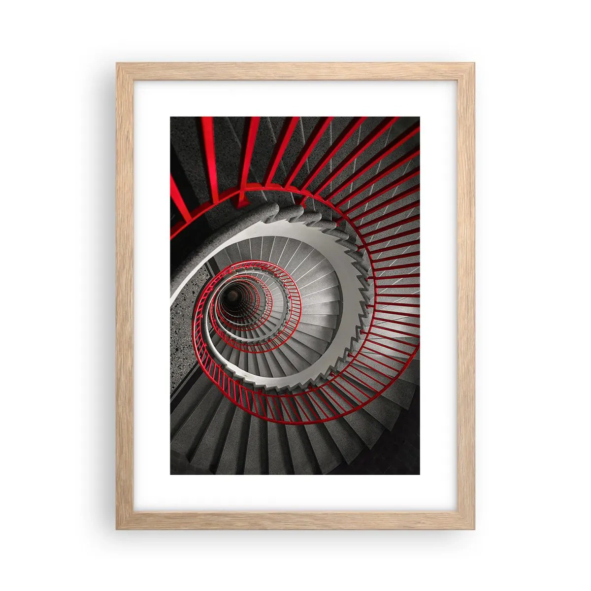 Een poster in een licht eiken lijst - Architectuur plezier - 30x40 cm