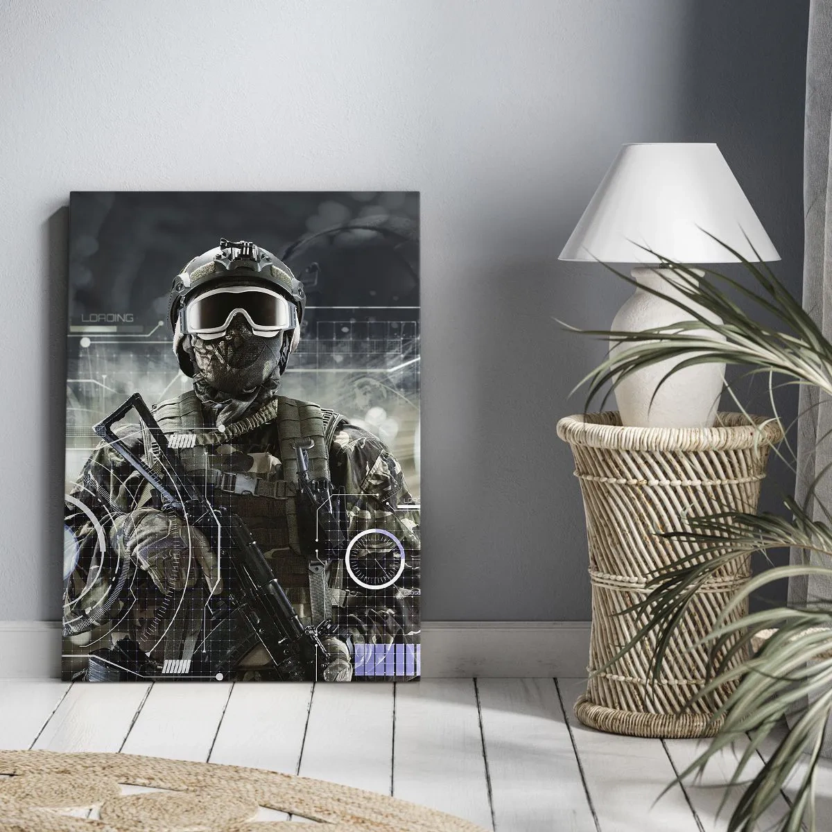 Schilderen op canvas - Macht tot een macht verheven - 50x70 cm
