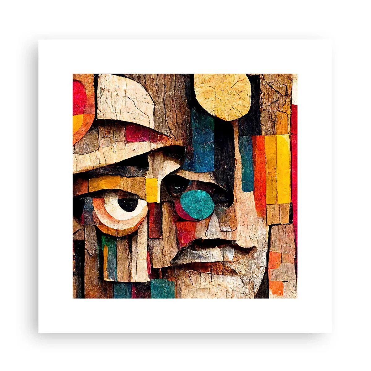 Poster - Ik zie je… - 30x30 cm