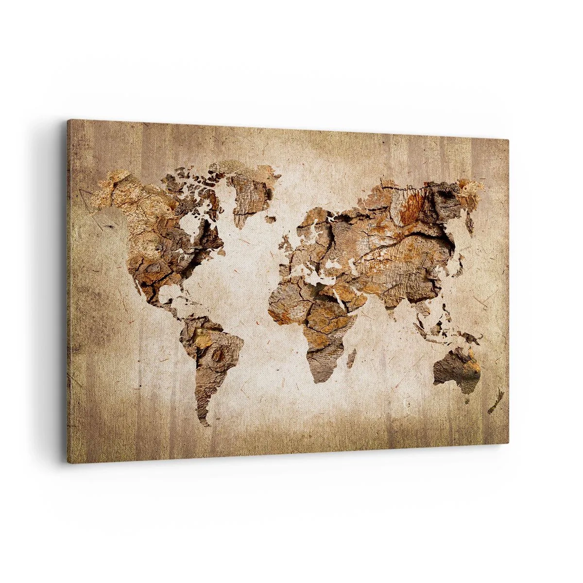 Schilderen op canvas - Ontdekking van de wereld - 120x80 cm