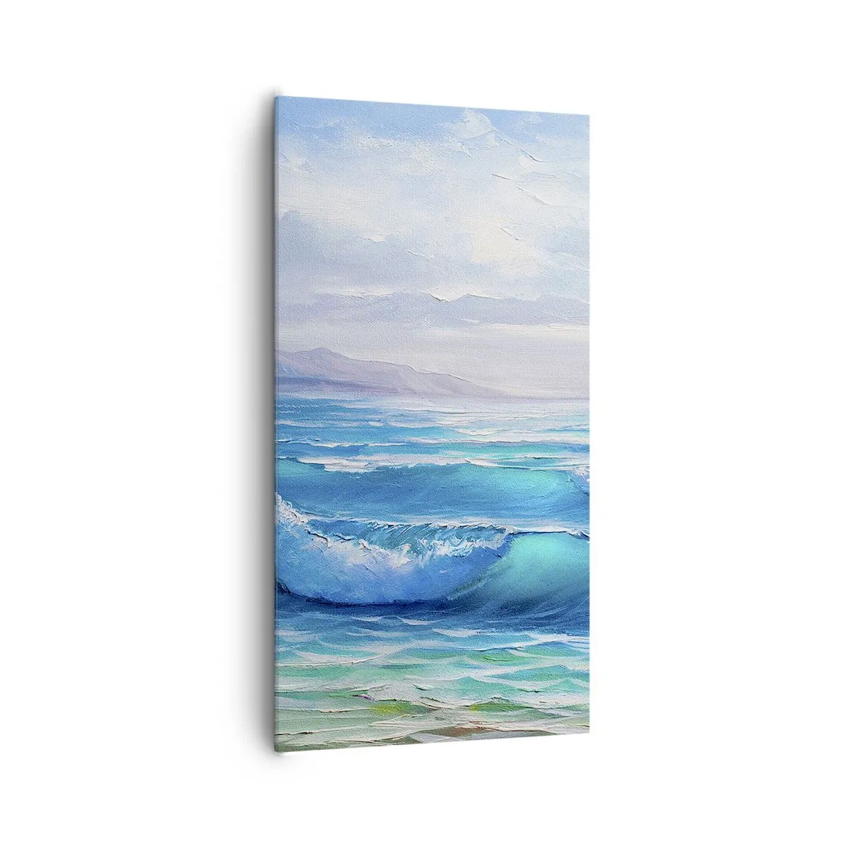 Schilderen op canvas - Het brengt verlichting - 65x120 cm