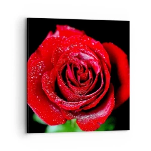 Schilderen op canvas - Dit is liefde - 70x70 cm