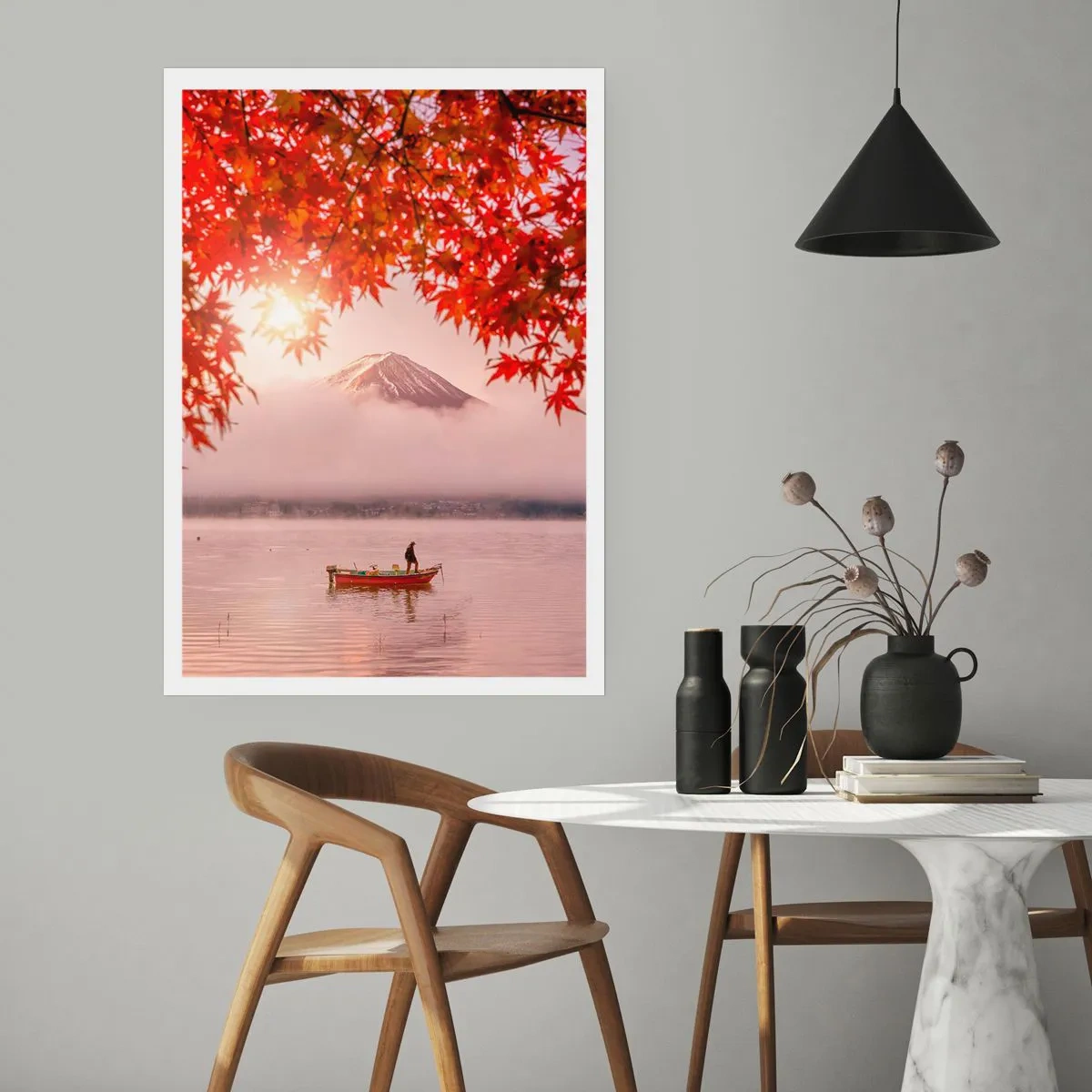 Poster - In het Japanse klimaat - 70x100 cm