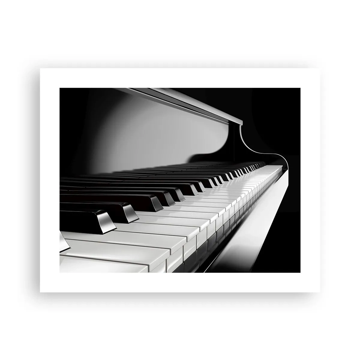 Poster - Harmonie van vormen en kleuren - 50x40 cm