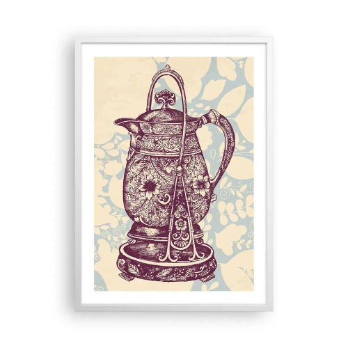 Poster in een witte lijst - De schoonheid van het dagelijks leven - 50x70 cm