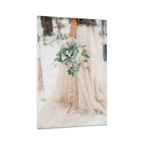 Schilderen op glas - En ze leefden nog lang en gelukkig - 70x100 cm