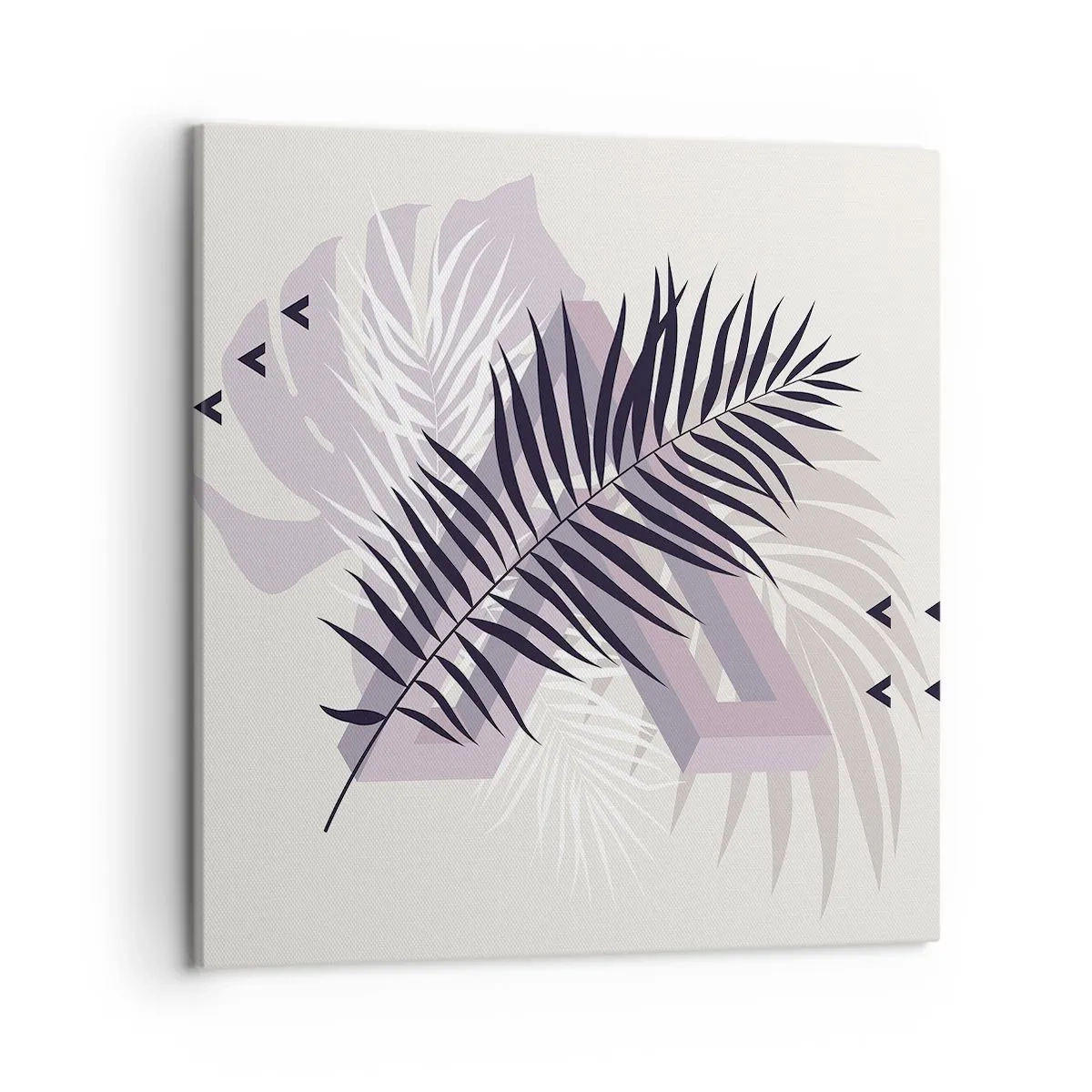 Schilderen op canvas - De schaduw van de schaduw - 50x50 cm