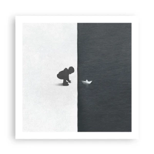 Poster - Geweldige expeditie - 60x60 cm