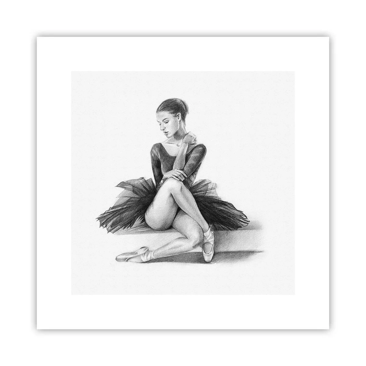 Poster - Betoverd door de dans - 30x30 cm