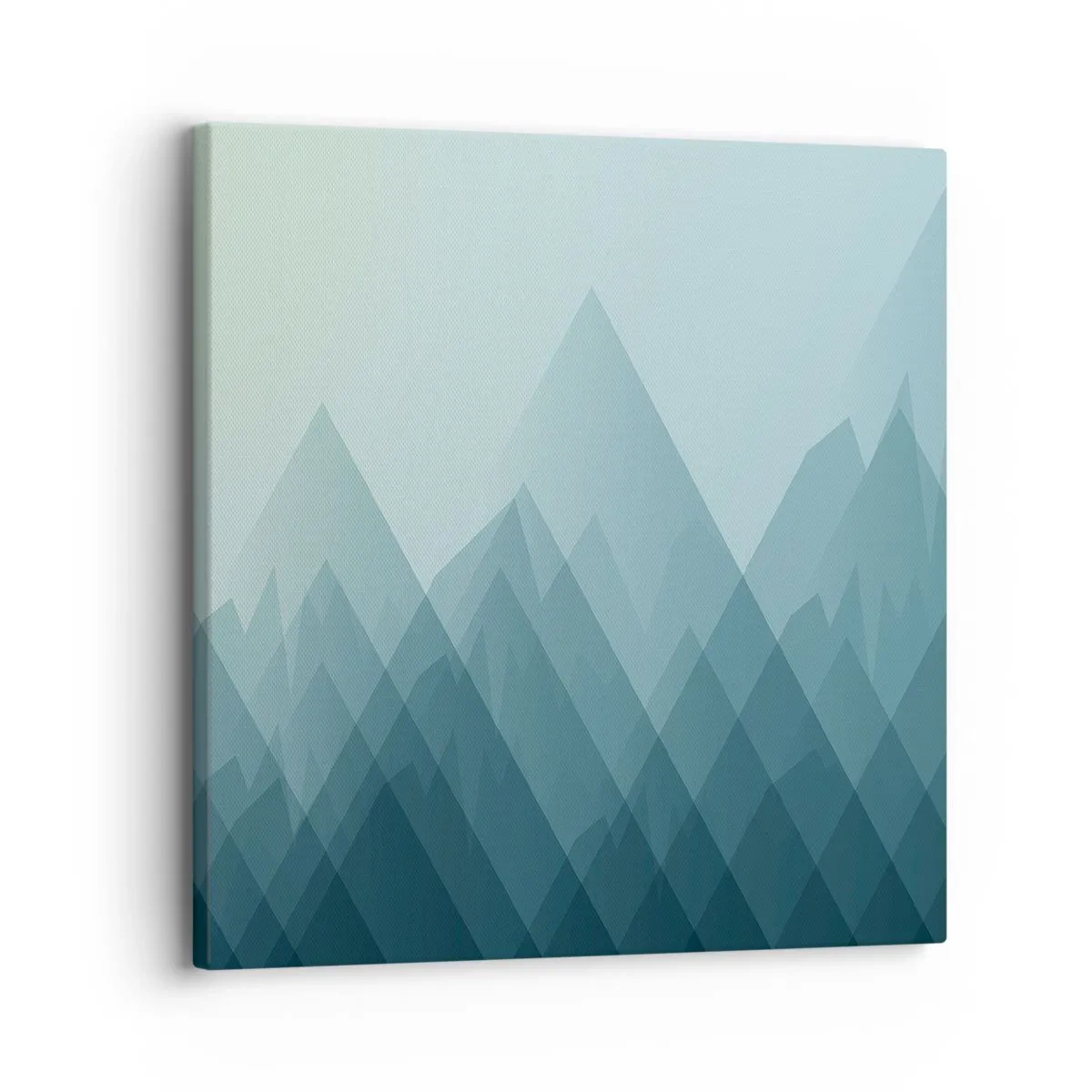 Schilderen op canvas - Groot, groter, grootst - 30x30 cm