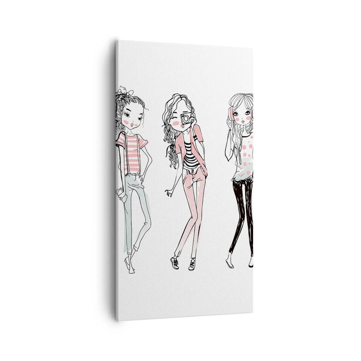 Schilderen op canvas - Het zal zijn, het zal leuk zijn - 55x100 cm