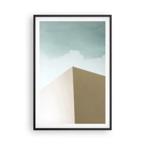Poster in een zwarte lijst - De geometrie van een zonnige zomer - 61x91 cm