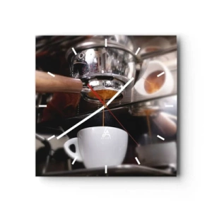 Wandklok - Klok - Goede tijd van de dag - 40x40 cm