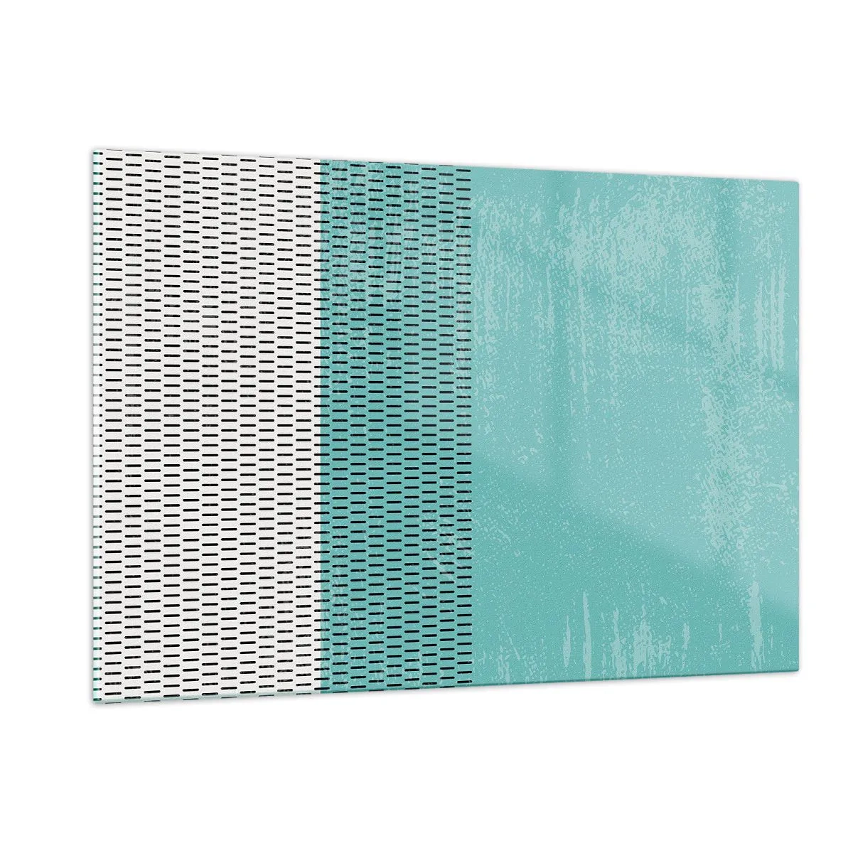 Schilderen op glas - Een uitgebalanceerde compositie - 120x80 cm