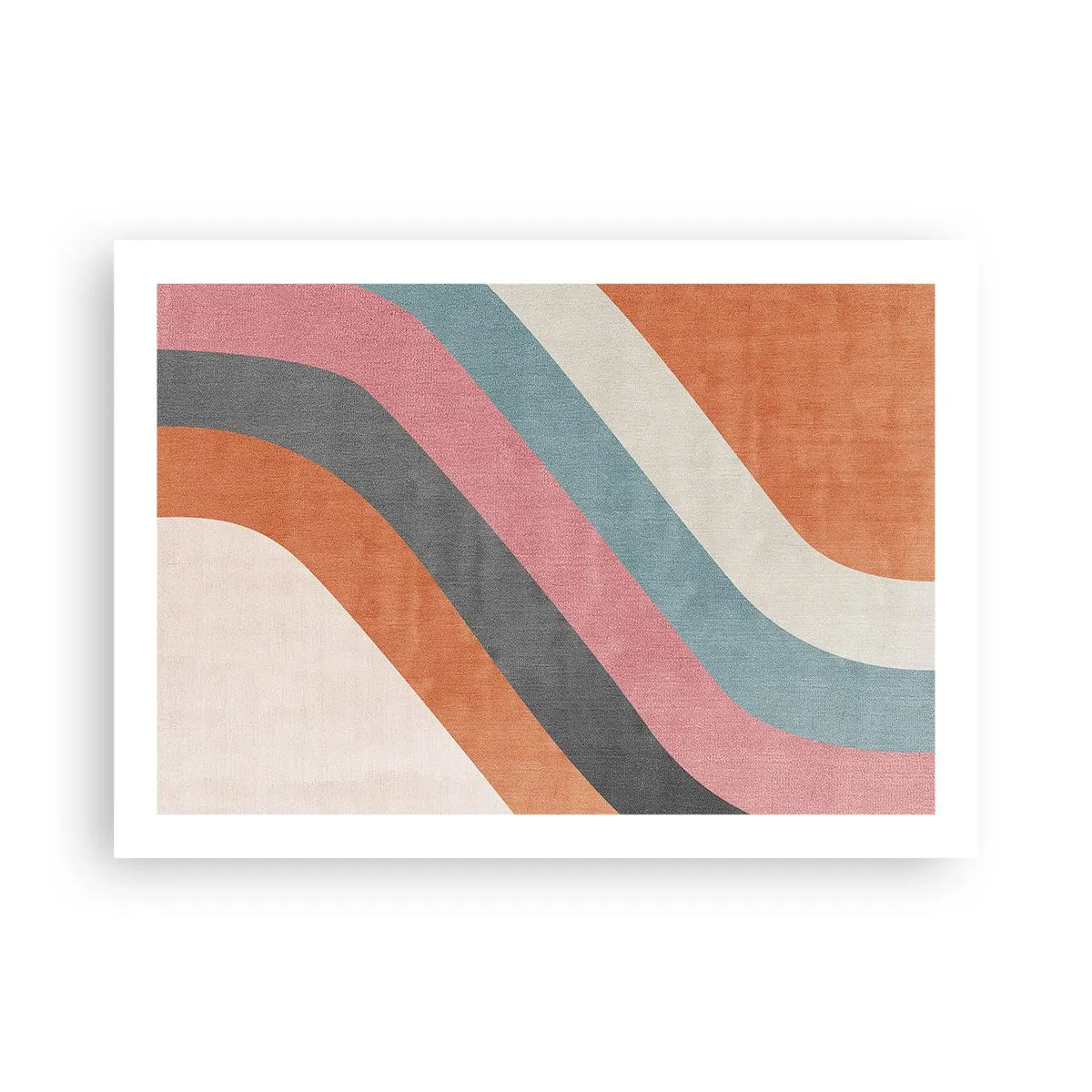 Poster - Diagonale compositie – beweging - 70x50 cm