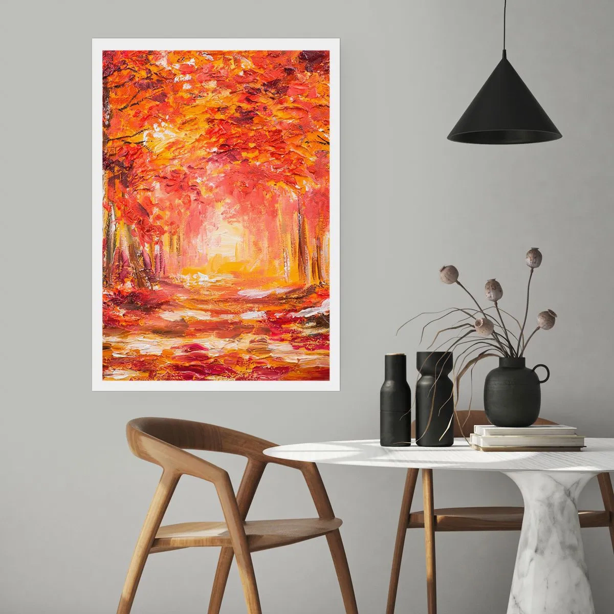 Poster - Koperen bos - 50x70 cm