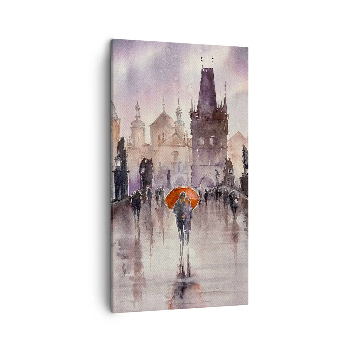 Schilderen op canvas - Mensen veranderen niet - 45x80 cm