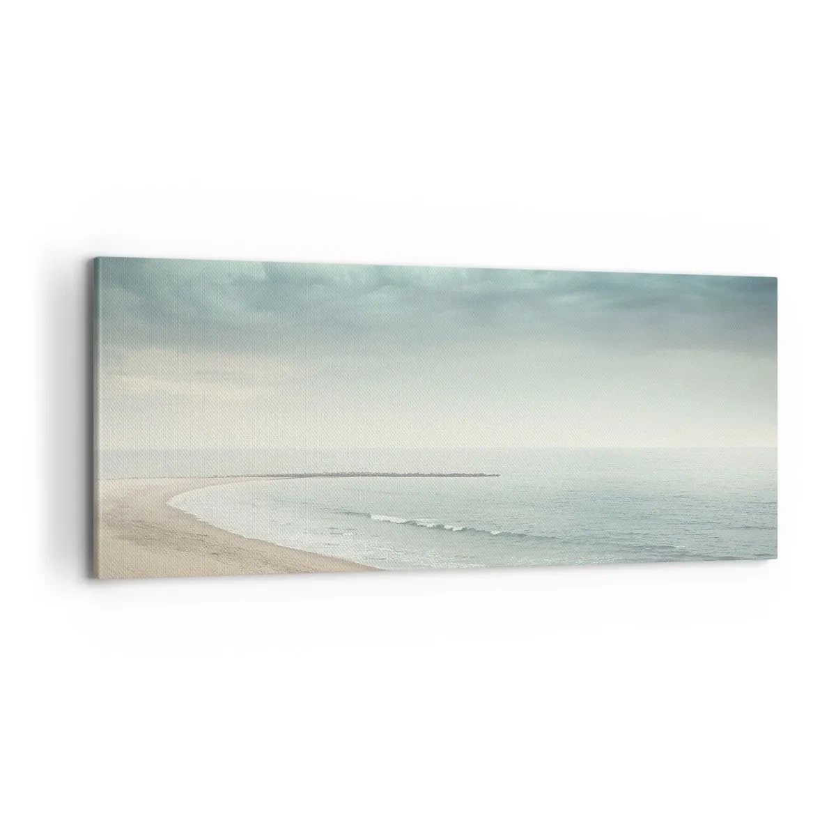 Schilderen op canvas - op zoek naar vrede - 100x40 cm