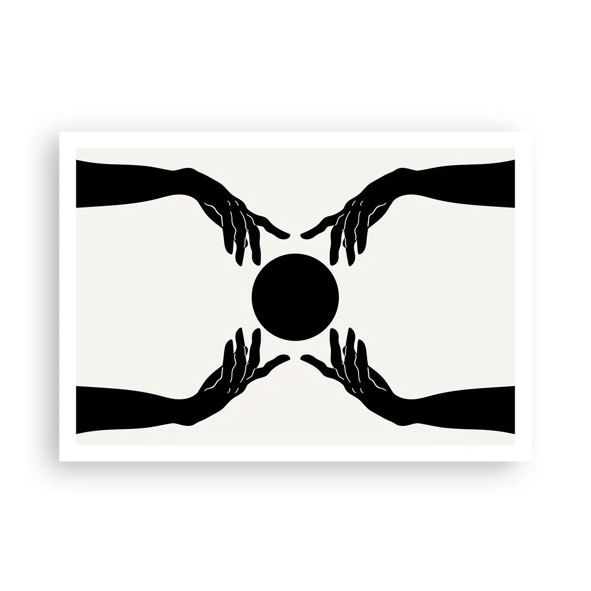 Poster - Geheim teken - 100x70 cm