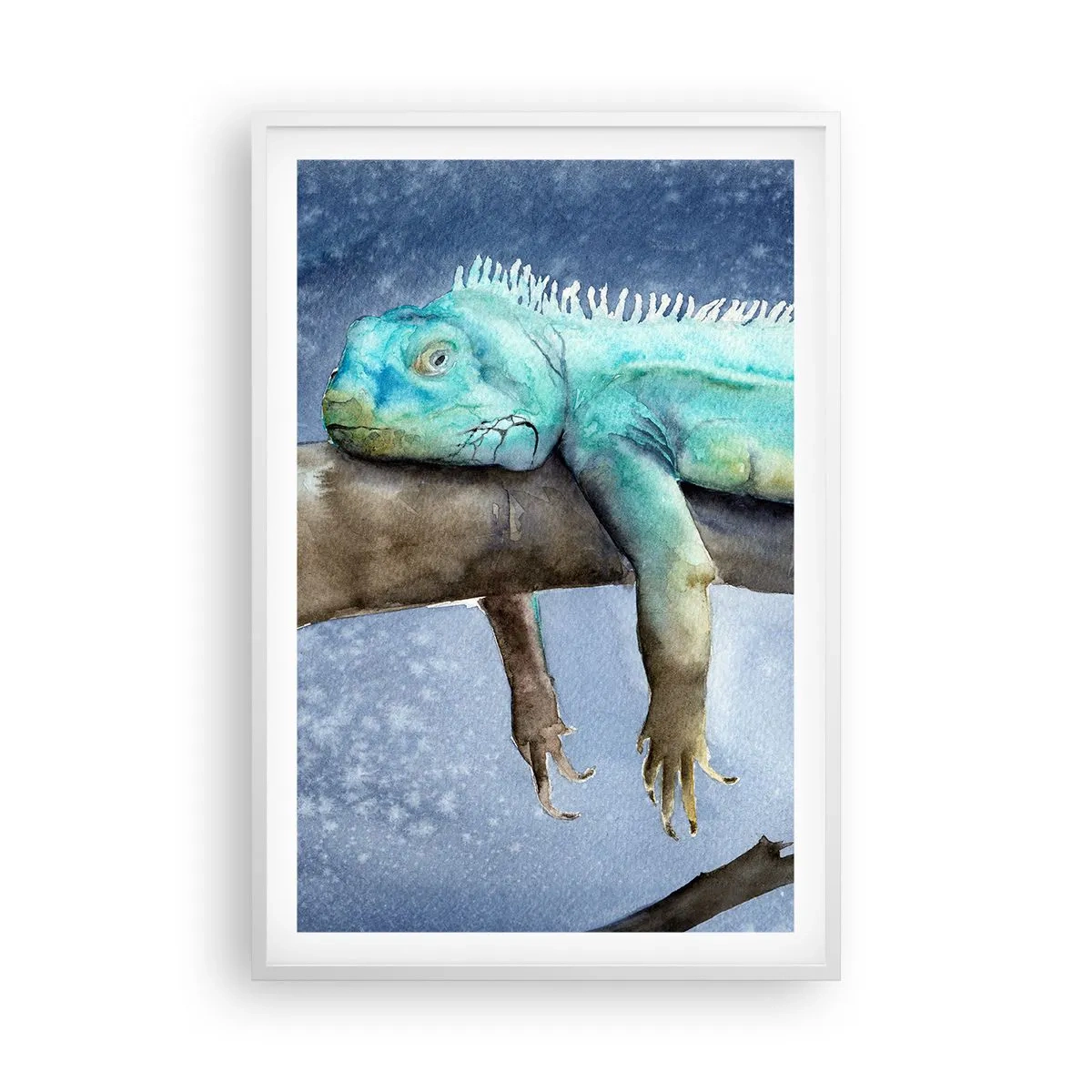 Poster in een witte lijst - Het is goed! - 61x91 cm