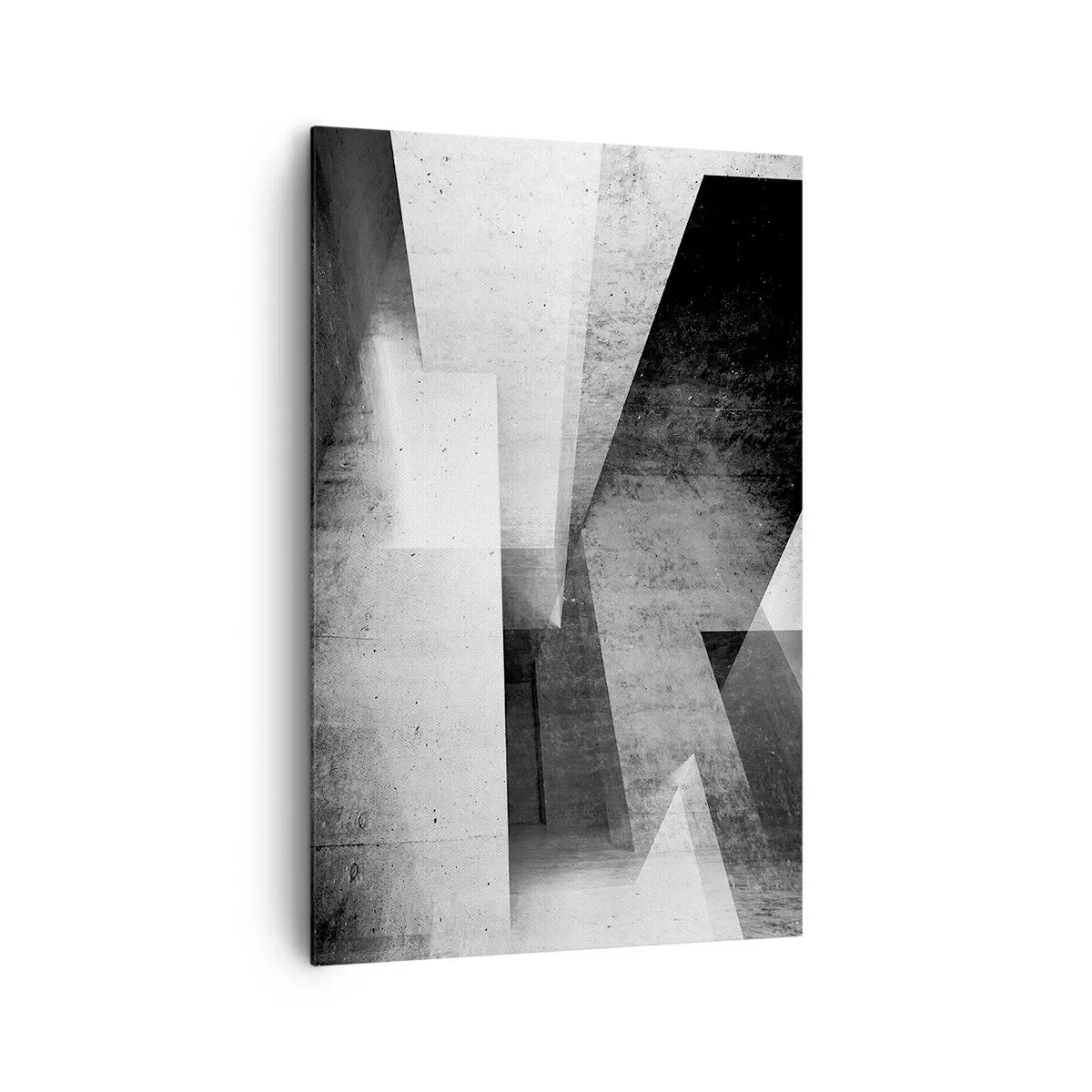 Schilderen op canvas - De structuur van de ruimte - 80x120 cm
