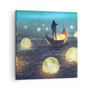 Schilderen op canvas - Dingen waar filosofen nooit van hebben gedroomd - 60x60 cm