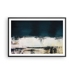 Poster in een zwarte lijst - Horizontale compositie - 91x61 cm