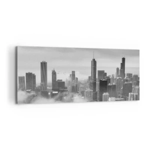 Schilderen op canvas - Amerikaans landschap - 100x40 cm