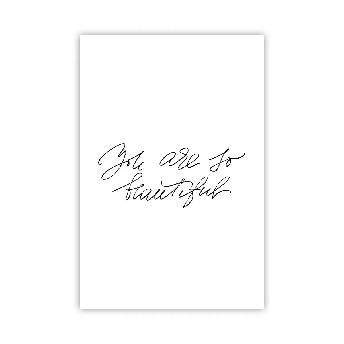 Poster - Geloof het echt... - 61x91 cm