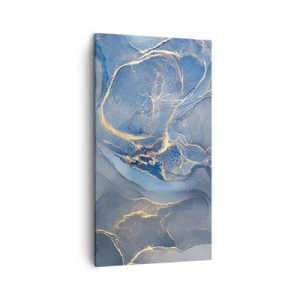 Schilderen op canvas - Goudstof - 45x80 cm