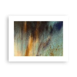 Poster - Een niet toevallig kleurrijke compositie - 40x30 cm