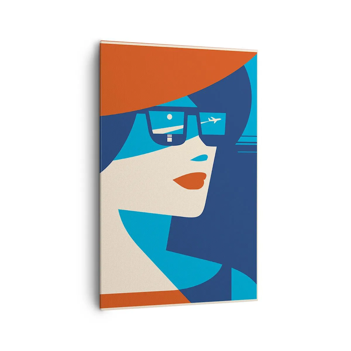 Schilderen op canvas - Vakantie trip - 80x120 cm